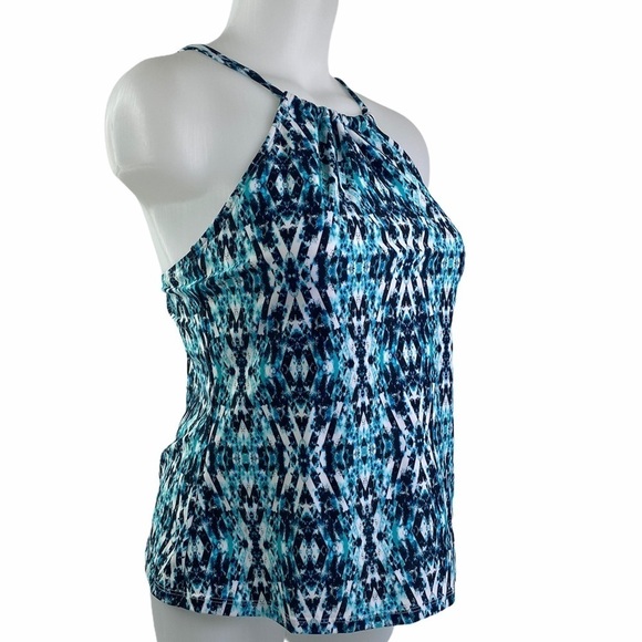 ISLAND Escape High Neck Tankini Swimsuit Top - Picture 5 of 11